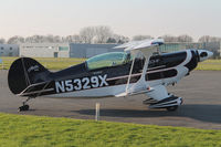 N5329X @ EBKT - New c/s for belgian owner. - by Raymond De Clercq
