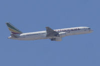 ET-ALZ @ LMML - Departing runway 31 after diverting the previous day after loosing 1 engine in mid-air - by Roberto Cassar