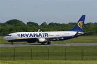 EI-ENM @ LFRB - Boeing 737-8AS, Taxiing to holding point rwy 07R, Brest-Bretagne airport (LFRB-BES) - by Yves-Q