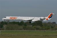 F-HMLL @ LFRB - Bombardier CRJ-1000, On final rwy 25L, Brest-Bretagne airport (LFRB-BES) - by Yves-Q