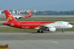 B-6647 @ ZGGG - Shenzhen A320 taxiing for departure. - by FerryPNL