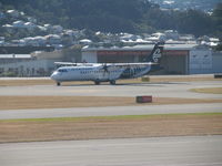 ZK-MVF @ NZWN - just landed - by magnaman