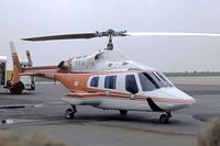 D-HCAD @ EDDN - Bell 222A [47027] Nuremberg-Nurnberg~D 03/05/1983. From a slide. - by Ray Barber