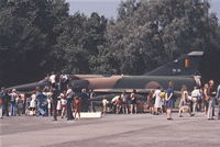 BA-28 @ EBFN - Static display at Koksijde AB on an open day around 1975.
BA-28 crashed at Schleiden (Germany) on 1979-05-16 due to an engine failure. - by Raymond De Clercq