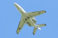 M101 @ LFRJ - French naval aviation Dassault Falcon 10 MER, Take off rwy 26, Landivisiau naval air base (LFRJ) - by Yves-Q