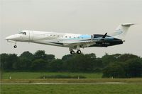 M-RCCG @ LFRB - Embraer EMB-135BJ Legacy, On final rwy 25L, Brest-Bretagne Airport (LFRB-BES) - by Yves-Q