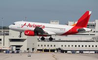 N521TA @ MIA - Avianca A319 - by Florida Metal