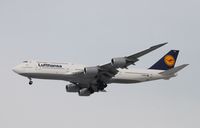 D-ABYM @ KORD - Boeing 747-800 - by Mark Pasqualino