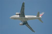 F-GUGH @ LFPG - Airbus A318-111, Take-off Rwy 27L, Roissy Charles De Gaulle Airport (LFPG-CDG) - by Yves-Q