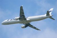 OH-LZB @ LFPG - Airbus A321-211, Take off rwy 27L, Roissy Charles De Gaulle airport (LFPG-CDG) - by Yves-Q