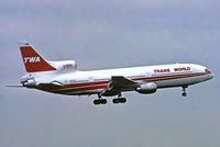 N7035T - Lockheed L-1011 Tristar 100 [1231] (Trans World Airlines) (place and date unknown). From a slide. - by Ray Barber