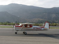 N7965Z @ SZP - 1963 Cessna 150C, Continental O-200 100 Hp, taxi - by Doug Robertson