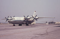LZ-BAB @ EBBR - Brussels Airport 1970. LZ-BAB now preserved at Bourgas Airport Museum in Bulgaria (LBBG).
Background: Iscargo DC-6B TF-OAA. - by Raymond De Clercq