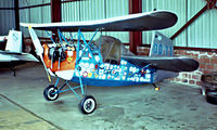 OO-11 - Mignet HM.293 Pou-du-Ciel [Unknown] (place and date unknown). From a slide. - by Ray Barber