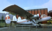 HB-HOX - Scottish Aviation Twin Pioneer 3 [570] Lucerne~HB 26/09/1984. From a slide.
