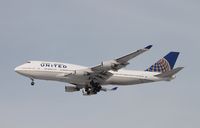 N174UA @ KORD - Boeing 747-400 - by Mark Pasqualino