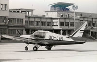 OO-LIN @ EBOS - Ostend airport 1968.  Aircraft crashed at Arbrefontaine (B) on 1969-08-26 . - by Botterman
