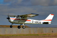 G-AWUN @ EGBR - Departure