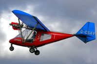 G-CSAV @ EGBR - Back to Linley Hill