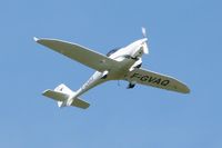 F-GVAQ @ LFRB - Aquila A210 (AT01), Take off rwy 07R, Brest-Bretagne Airport (LFRB-BES) - by Yves-Q