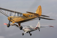 OO-USK - In formation with G-CCKW. Picture taken from G-NETY. - by Stefan De Sutter