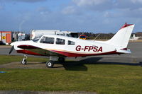 G-FPSA @ EGLK - Cherokee Warrior II at Blackbushe - by moxy