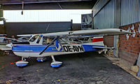 OE-AYN @ LOLU - Cessna 150D [150-60596] Gmunden~OE 04/05/1983. From a slide.
