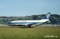 ZK-NAQ @ NZWN - Air New Zealand Ltd., Auckland, 1993 - by Peter Lewis