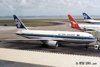 ZK-NBE @ NZAA - Air New Zealand Ltd., Auckland 1990 - by Peter Lewis