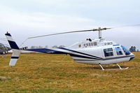 G-BKZI @ EGBC - Bell 206B Jet Ranger II [118] Cheltenham Racecourse~G 18/03/2010