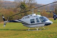 G-BKZI @ EGBC - Bell 206B Jet Ranger II [118] Cheltenham Racecourse~G 17/03/2011