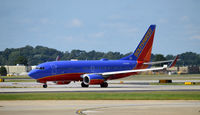 N428WN @ KATL - Takeoff roll Atlanta - by Ronald Barker