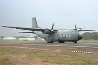 R203 @ LFRN - Transall C-160R  (64-GC), Taxiing to holding point, Rennes-St Jacques airport (LFRN-RNS) Air show 2014 - by Yves-Q
