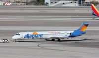 N416NV @ KLAS - MD-83 - by Mark Pasqualino