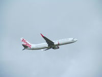 VH-VUI @ YBBN - departing queensland - by magnaman