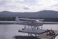 SE-FRY @ N.A. - Cessna 185C Skywagon on floats in Gällivare, northern Sweden. - by Henk van Capelle