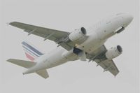 F-GUGP @ LFRB - Airbus A318-111, Take off rwy 07R, Brest-Bretagne Airport (LFRB-BES) - by Yves-Q