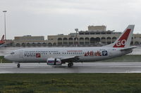 OM-GTB @ LMML - B737-400 OM-GTB Go2Sky - by Raymond Zammit