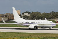 A6-DAS @ LMML - B737-700 A6-DAS Royal Jet - by Raymond Zammit