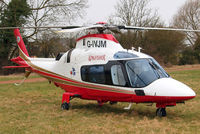 G-IVJM @ EGBC - Agusta A.109E Power Elite [11154] Cheltenham~G 19/03/2010 - by Ray Barber