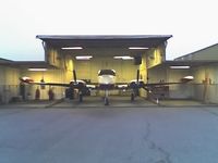 N310RR @ KRAL - My hanger at Riverside Airport - by M. W. Rollins