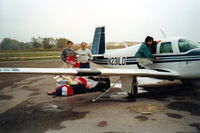 N231LD @ LEAP - Empuriabrava 11 novembre 1988 - by Jean-Claude Charlier