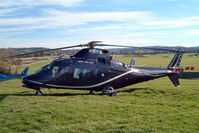 N109TF @ EGBC - Agusta A.109A-2 [7328] Cheltenham Racecourse~G 16/03/2004