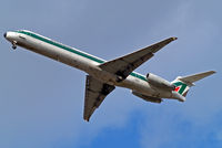 I-DACS @ EGLL - McDonnell-Douglas DC-9-82 [53053] (Alitalia) Home~G 28/03/2010. On approach 27R.