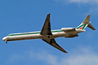 I-DACS @ EGLL - McDonnell-Douglas DC-9-82 [53053] (Alitalia) Home~G 28/03/2010. On approach 27R.