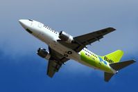 YL-BBN @ TLV - Fly to Riga, T/O runway 26. - by ikeharel