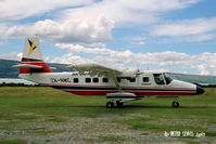 ZK-NMC @ NZTL - Air Safaris & Services (NZ) Ltd., Lake Tekapo. Jan2002