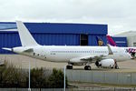 VP-CHA @ EGGW - 2012 Airbus A320-232, c/n: 5182 was the first production A320 with sharklets, - by Terry Fletcher