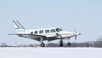 N901AM @ C77 - Piper PA-31-310 - by Mark Pasqualino