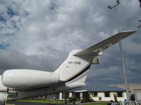 VP-CKB @ NZAA - close up to tail - because it was close up! - by magnaman